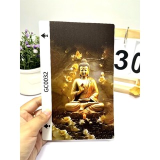Miếng dán Skin mặt sau vân nổi hình Phật cho Điện Thoại