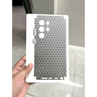 Miếng dán Skin mặt sau vân nổi hình Tổ Ong cho Điện Thoại