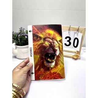 Miếng dán Skin mặt sau vân nổi hình Sư Tử cho Điện Thoại