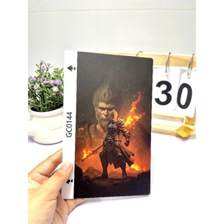 Miếng dán Skin mặt sau vân nổi hình Ngộ Không cho Điện Thoại