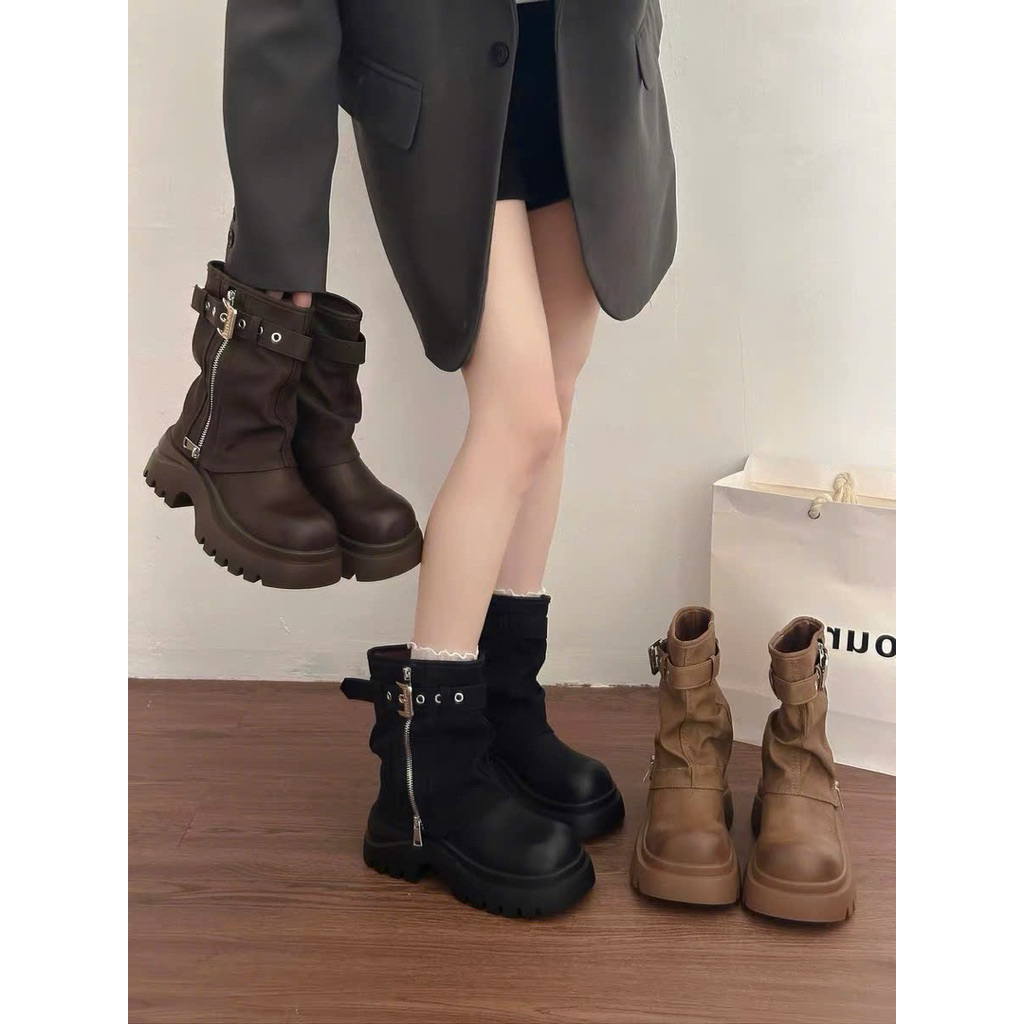 👢🩴👢BOOT kéo khoá