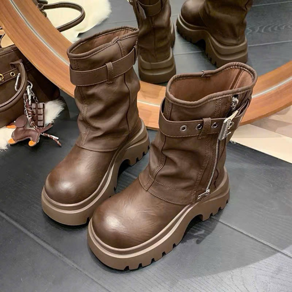 👢🩴👢BOOT kéo khoá