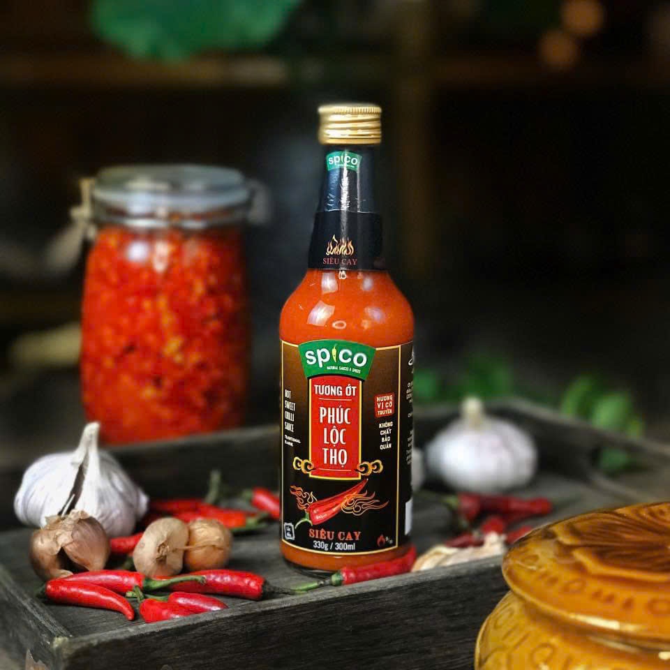 Tương Ớt Phúc Lộc Thọ SPICO Lên Men 48 Ngày Chili Sauce 330g