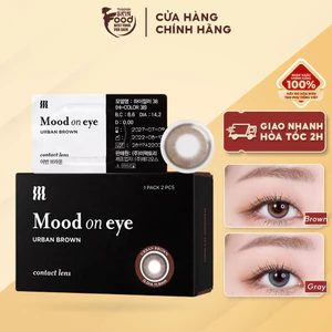 Kính Áp Tròng Màu Tự Nhiên Cao Cấp Hàn Quốc Merzy Mood On Eye Contact Lens