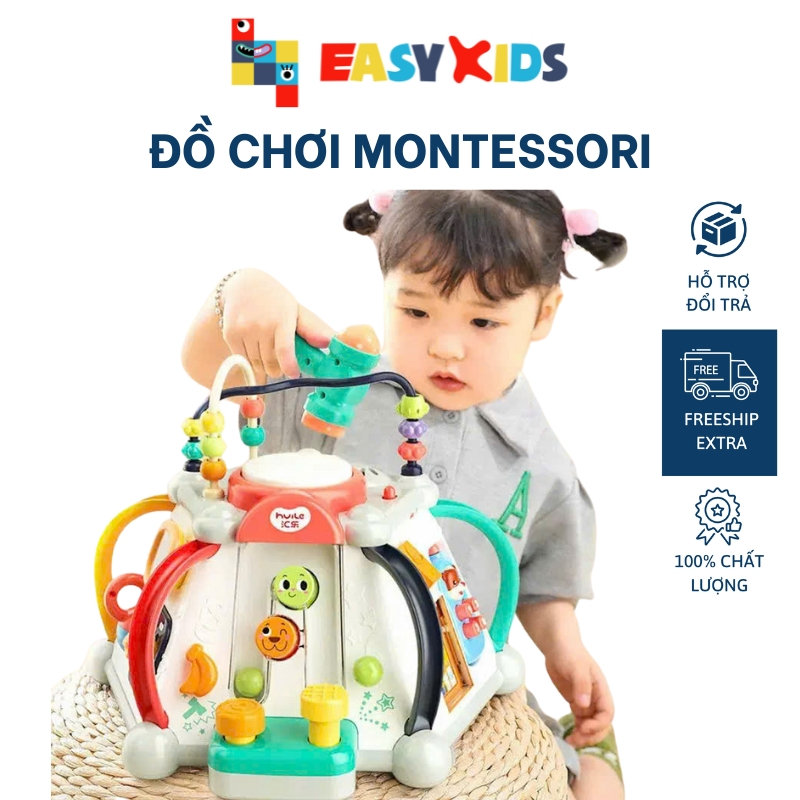 Đồ Chơi Cao Cấp Bận Rộn Montessori Cho Bé Trên 12 Tháng Tuổi