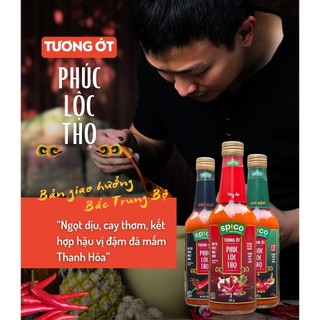 Tương Ớt SPICO lên men tự nhiên Sriracha Chilli Sauce/ Phúc Lộc Thọ/ Đình Hương Không chất bảo quản