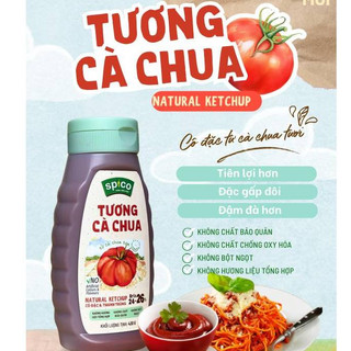 Tương Cà Chua SPICO Cô Đặc Tự Nhiên (Natural Ketchup)