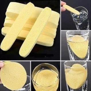Miếng Rửa Mặt Bọt Biển Rửa Mặt Bông Nở Chivey Gói 12 Miếng