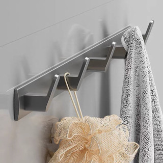 Thanh móc treo quần áo dán tường Living C, Móc dán nhà tắm, nhà vệ sinh chịu lực cao cấp