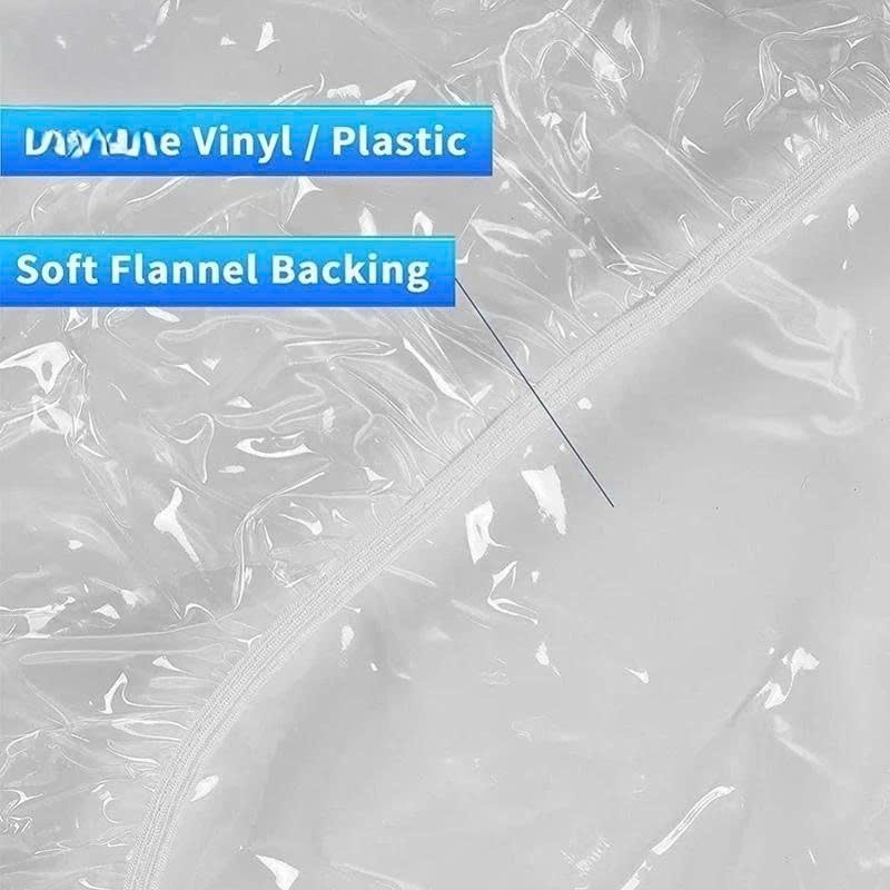 Set 10 Màng bọc PE 1.2m chống bụi bảo vệ đồ dùng Khăn trải bàn trong suốt chống thấm nước và chống dầu