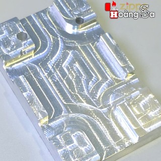(hoả tốc ) Đế nhôm CNC tháo lắp ruột zippo