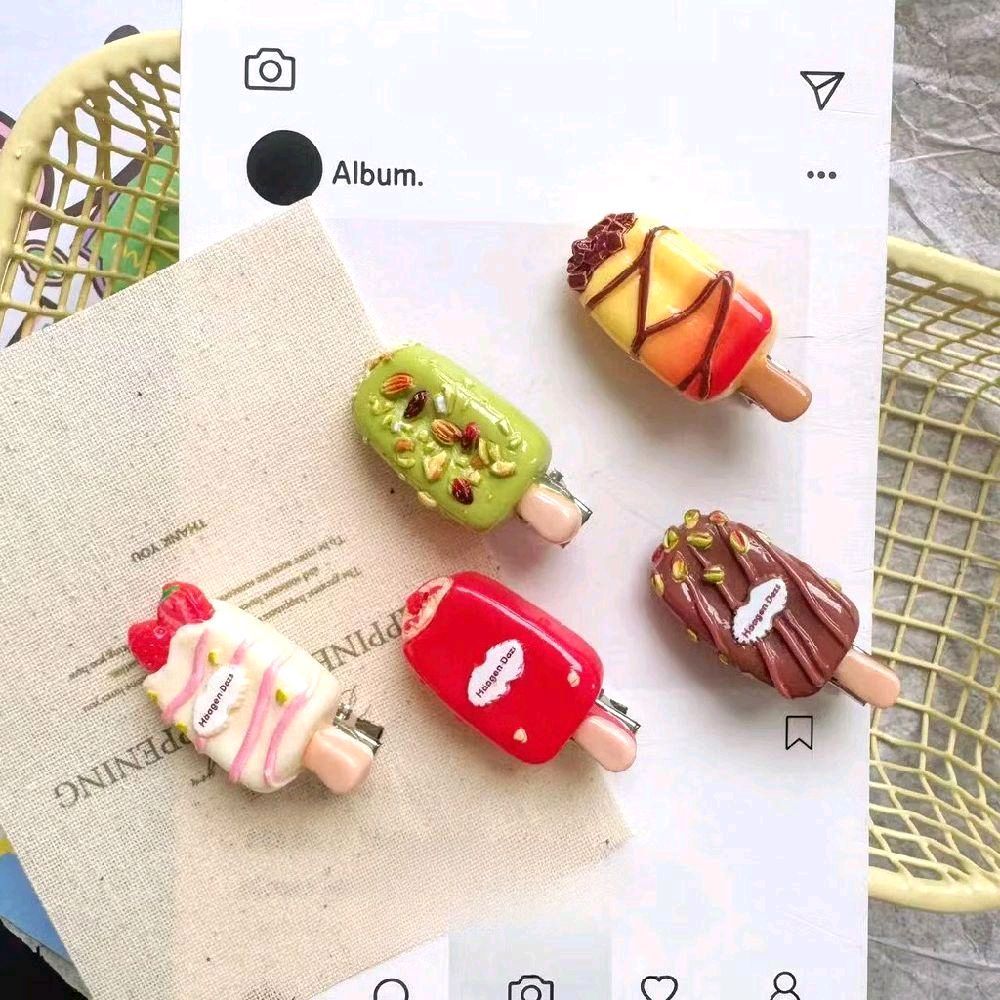 Kẹp tóc que kem dành cho mọi lứa tuổi nhiều màu sắc