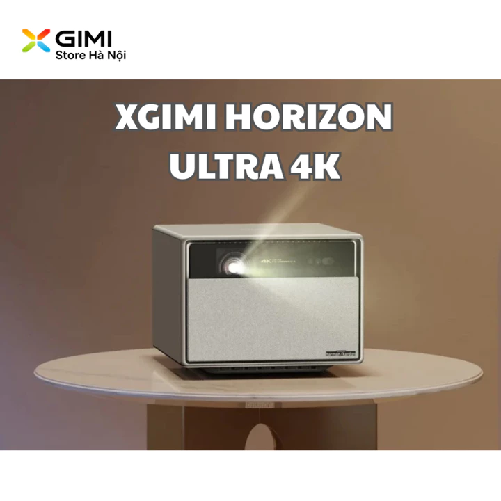 Máy chiếu XGIMI Horizon Ultra Chính hãng 4K UHD Dolby Vision 4000 ANSI Lumens Android TV 11 âm thanh Harman Kardon