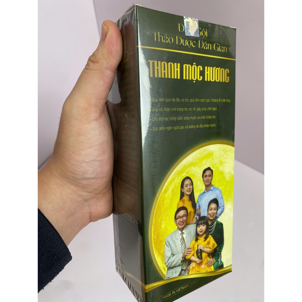 Dầu Gội Thảo Dược Thanh Mộc Hương , làm giảm và ngăn ngừa ngứa, xơ rối, chẻ ngọn, gẫy rụng tóc.