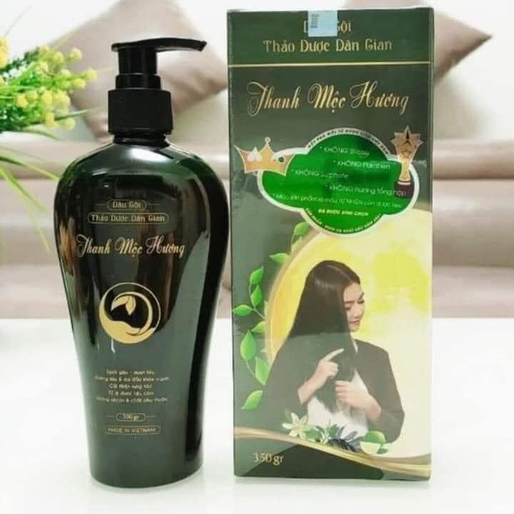 Dầu Gội Thảo Dược Thanh Mộc Hương , làm giảm và ngăn ngừa ngứa, xơ rối, chẻ ngọn, gẫy rụng tóc.