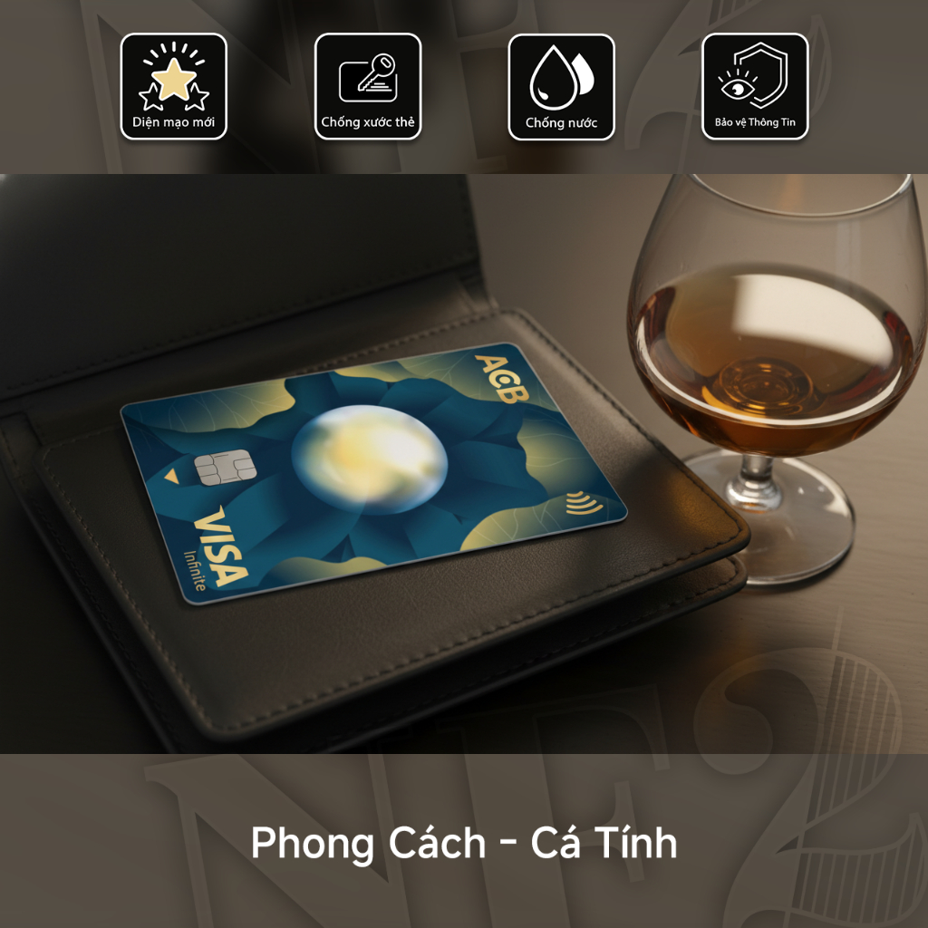 MIẾNG DÁN THẺ ĐEN - Decal Sticker Trang Trí Thẻ ATM (Thẻ Chung Cư, Thẻ Xe..) - NF2