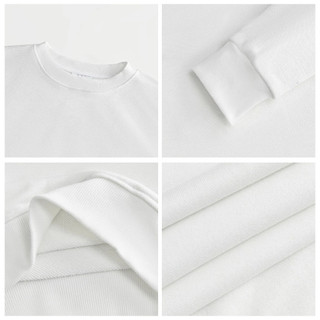 Set Bộ Nỉ Nữ Thu Đông CHEPOL In Kitty ( Áo Sweater Trắng + Quần Đùi Trắng ) Chất Nỉ Chân Cua Cao Cấp, Dày Dặn - CP_16173