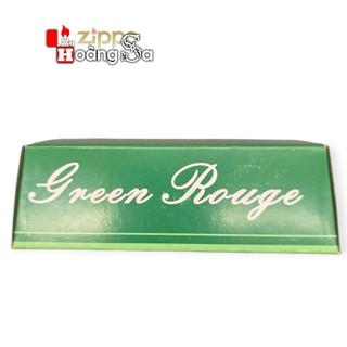 ( hoả tốc ) Lơ Green Rouge đánh bóng zippo, kim loại