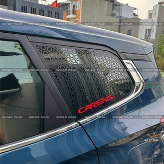 Decal dán kính hong tổ ong Carens