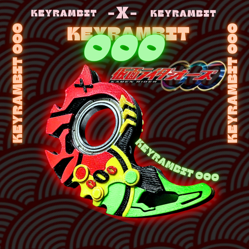 (TẶNG PHỤ KIỆN + DẦU) KEYRAMBIT KAMEN RIDER OOO - IN 3D CHẤT LƯỢNG CAO ...