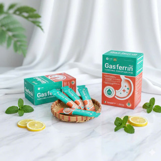✅ [Chính Hãng] Gasferrin Plus Hỗ trợ giảm Acid dịch vị, giúp bảo vệ niêm mạc dạ dày | Hộp 20 gói