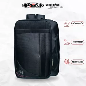 Cặp học sinh đa năng đeo chéo 17 inch chất Dù Xốp Thái viền hoa văn M.E.N H1991 {Sale sốc}