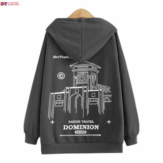 Áo hoodie CHỢ BẾN THÀNH nam nữ Form rộng - khoác nỉ form Unisex k1