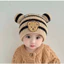 Mũ tai gấu kẻ cho bé 6m-3y