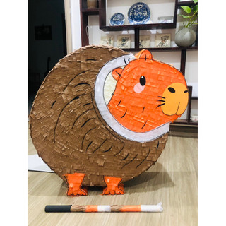 [Tặng gậy đập] Pinata Capybara Brainrot - Trò chơi đập kẹo - Trang Trí Sinh Nhật Cho Bé Trai và Bé Gái [chưa gồm kẹo]
