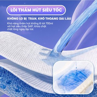 Băng vệ sinh quần Topgia siêu thấm hút chất liệu mềm mại thoáng khí an toàn cho da 5 miếng