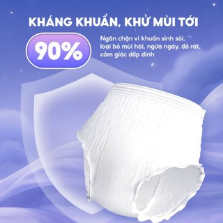 Băng vệ sinh quần Topgia siêu thấm hút chất liệu mềm mại thoáng khí an toàn cho da 5 miếng