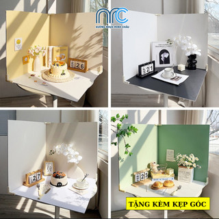 (Tặng kẹp góc) Phông nền chụp ảnh PVC Fomex, Phông chụp ảnh 50*50cm làm Background chụp ảnh, quay video - Fomex dày 5mm