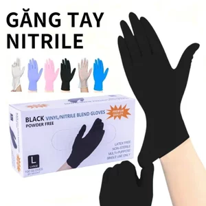 Găng tay cao su y tế không bột, chống ăn mòn hóa học, siêu bền và an toàn cho da.