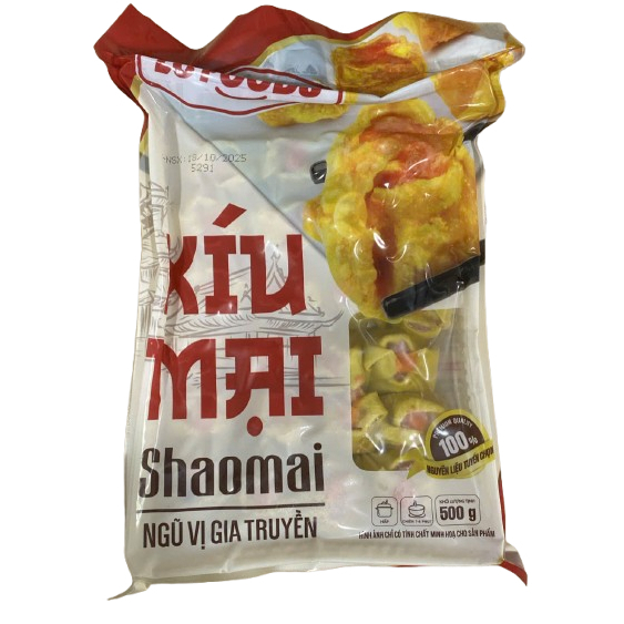 Xíu Mại Ngũ Vị Gia Truyền LC Foods 500g – Nhân thịt tôm thơm ngon, chuẩn vị  dimsum