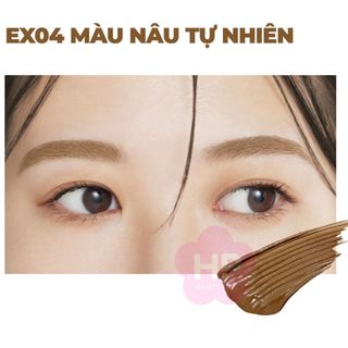 Mascara Lông Mày Chống Trôi Siêu Bền Kissme Heavy Rotation Màu Nâu Tự Nhiên EX04(8g)
