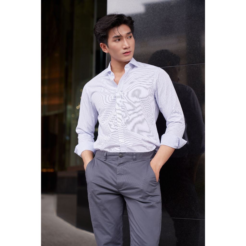 Quần Kaki Nam Ninomaxx Form Tapered SOFTBRUSH Siêu Mịn Thoáng Khí Co Giãn Nhẹ 2507001