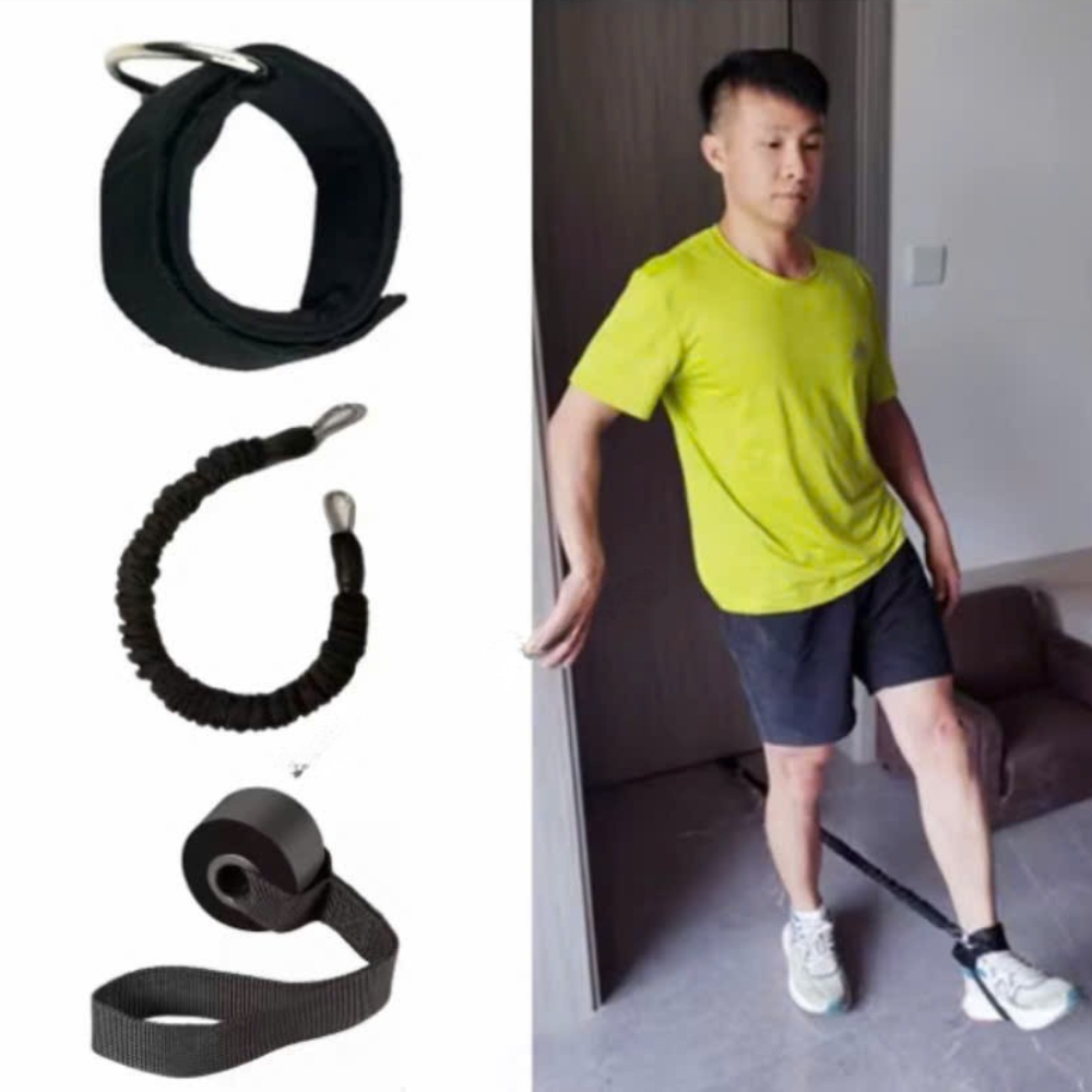 Dụng cụ tập chân  – Dây kháng lực phục hồi chấn thương, tập cơ mông đùi