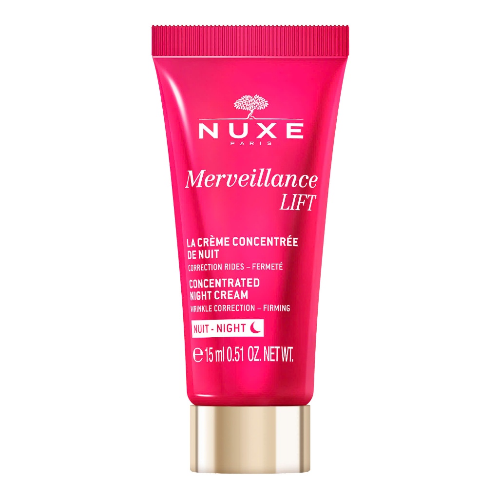 [ Quà tặng không bán ] Kem dưỡng ban đêm chống lão hoá NUXE Merveillance LIFT Concentrated Night Cream 15ml