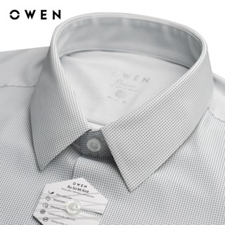 Owen - Áo sơ mi dài tay Regular Fit AR250050DT chất liệu Knit