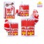 Ông Già Noel Chui Ống Khói Chạy Pin, Có Nhạc, Đồ Chơi Noel, Quà Tặng Giáng Sinh Cho Bé