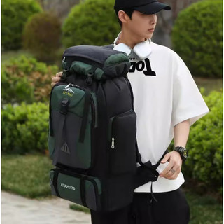 Balo Phượt Du Lịch 70L Chống Nước – Balo Leo Núi Cỡ Lớn, Dung Tích Khủng Cho Dân Phượt  B64🌍