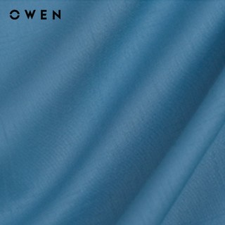 Owen - Áo sơ mi dài tay Slim Fit AS240592D màu Xanh chất liệu Spandex