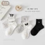 Set 5 đôi tất ren bèo cho bé mix giày búp bê