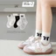 Set 5 đôi tất ren bèo cho bé mix giày búp bê
