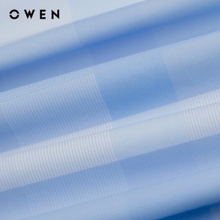Owen - Áo sơ mi ngắn tay Body Fit AB250044NT màu Xanh chất liệu Knit