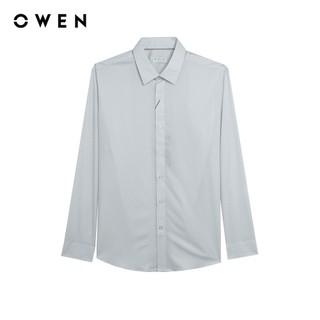 Owen - Áo sơ mi dài tay Slim Fit AS255098D chất liệu Spandex