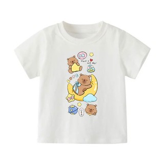 👕 Áo Thun Bé Gái mềm mịn thoáng mát in hình dễ thương 👕 AT71