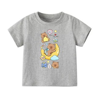 👕 Áo Thun Bé Gái mềm mịn thoáng mát in hình dễ thương 👕 AT71