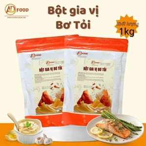 1Kg Bột gia vị bơ tỏi ADFOOD - Dùng làm sốt chấm cho các món chiên, nướng và trang trí món ăn