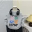 Áo sweater nỉ dài tay cho bé Hibena Kids, áo thu đông chất nỉ mềm mịn, cao cấp bé mặc đi học đi chơi AT2